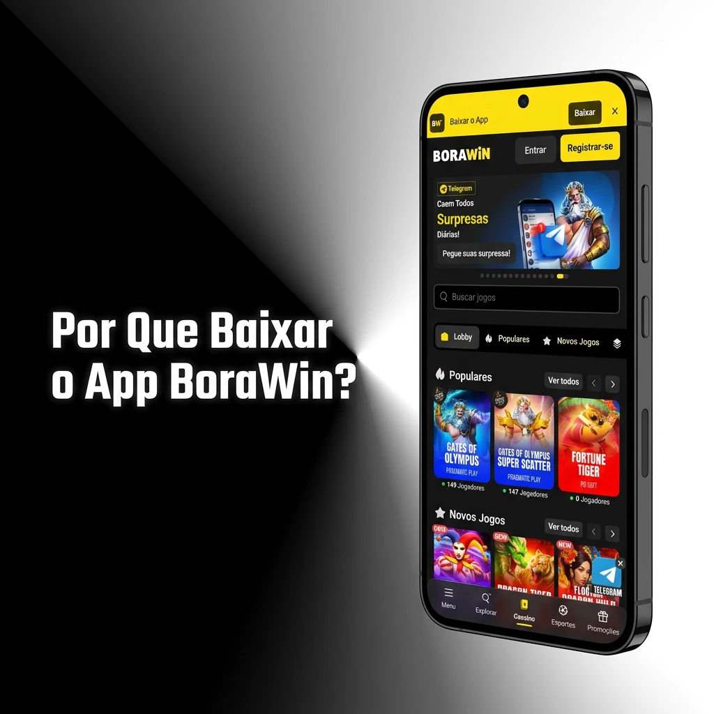 Por Que Baixar o App BoraWin?