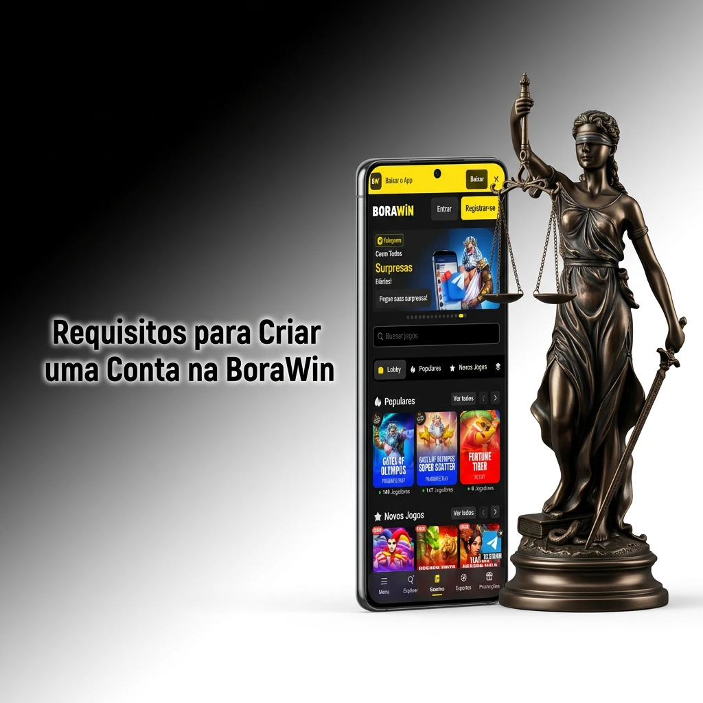 Requisitos para Criar uma Conta na BoraWin