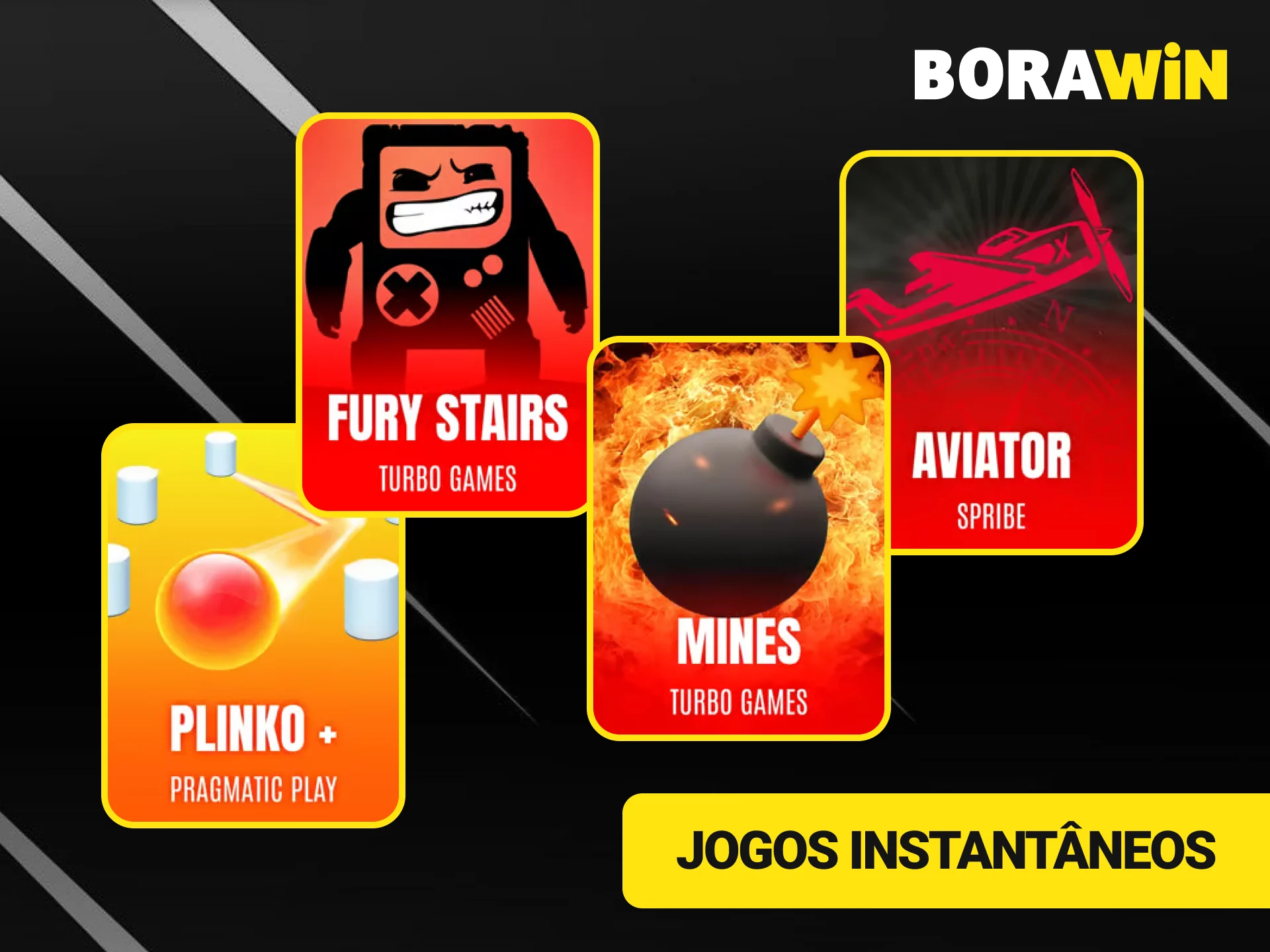 Divirta-se instantaneamente com os jogos rápidos oferecidos pela BoraWin.