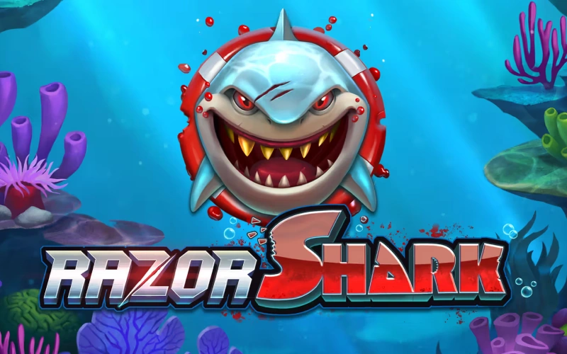 Encontre tesouros profundos no slot Razor Shark na BoraWin.